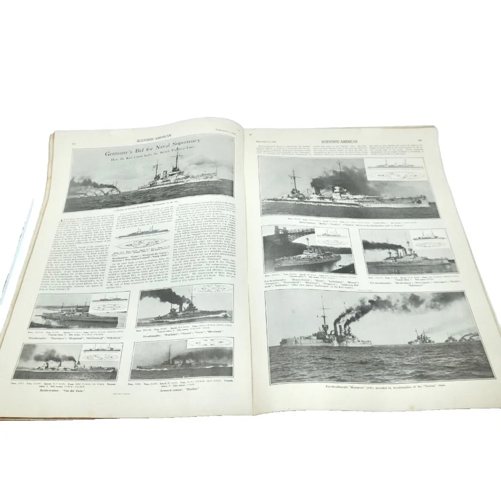 1914 Scientific American Magazine September 5 World War I Issue - Picture 6 of 6